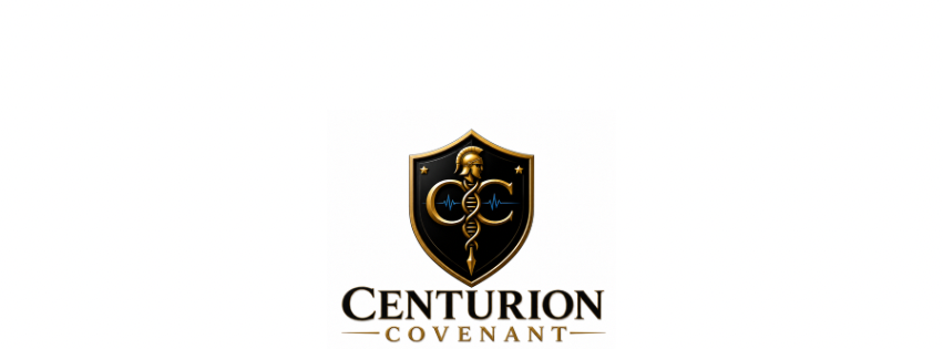 Centurion Covenant shield and wordmark